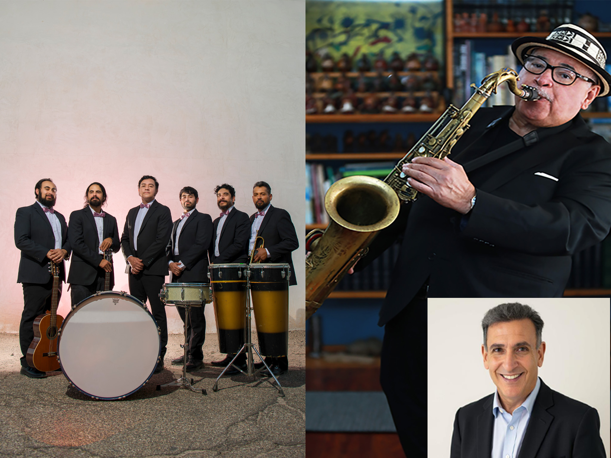 Sergio Mendoza & Friends and Tucson Latin Jazz Orchestra Feat. Justo Almario, Luis Torres-Conductor/Arranger & special guest-Katherine Byrnes