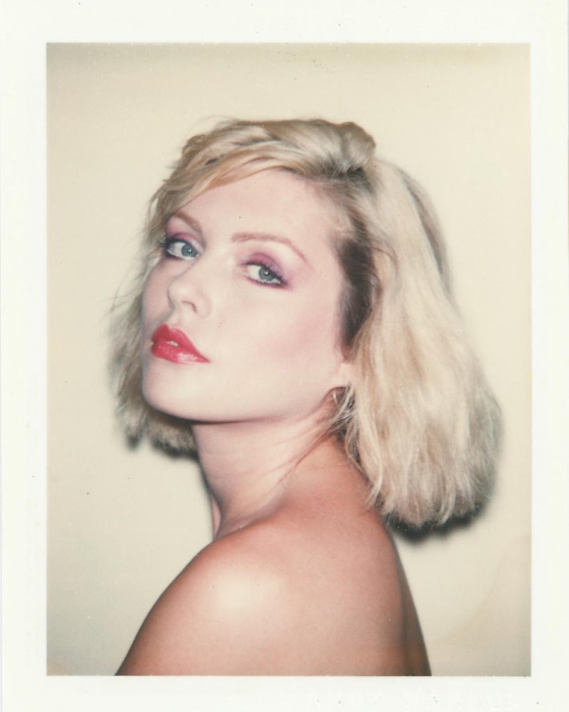 Andy Warhol Polaroid of Debbie Harry